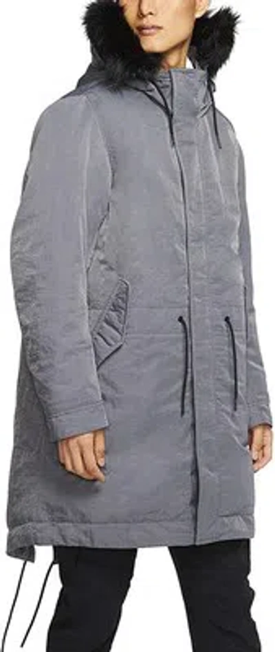 Pre-owned Nike Mens Nsw Down Fill Parka Hooded Bv4751-021 In Multicolor