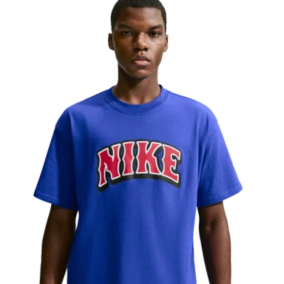 Nike Mens Nsw Loose Basketball Dunk Tee In Blue