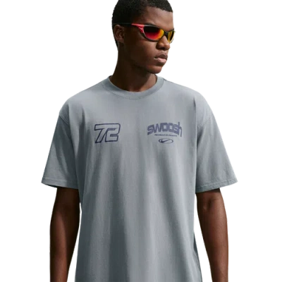 Nike Mens Nsw Loose Speed And Sport Tee In Smoke Grey