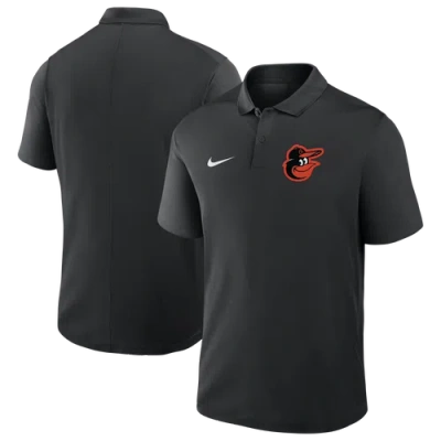 Nike Mens Orioles Victory Polo In Black