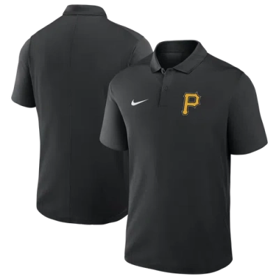 Nike Mens Pirates Victory Polo In Black
