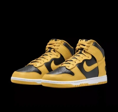 Pre-owned Nike Mens Size 12 - Wu-tang X  Dunk High 2024 (hj4320-001) In Yellow