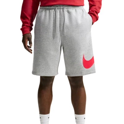 Nike Mens Solo Swoosh Fleece Shorts In Multi