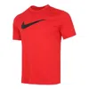 Nike Mens Sportswear Swoosh Casual Sports Short Sleeve Red
