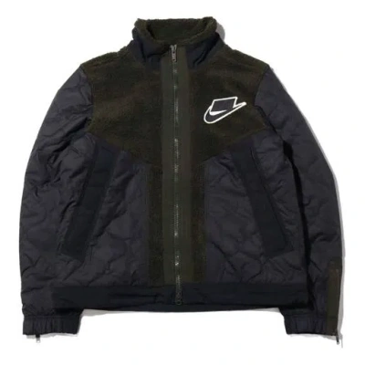Nike Mens Sportswear Synthetic Cotton Jacket Black