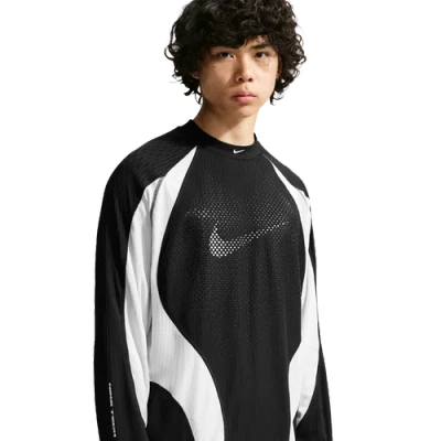 Nike Mens Tech Dri-fit Adv Magna Jersey In Black