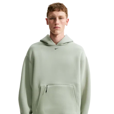Nike Mens Tech Ergo Pullover Hoodie In Gray