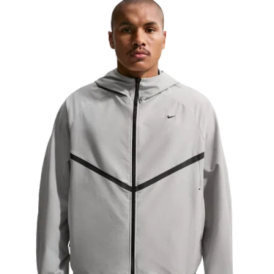Nike Mens Tech Shori Knit Full-zip Jacket In Gray