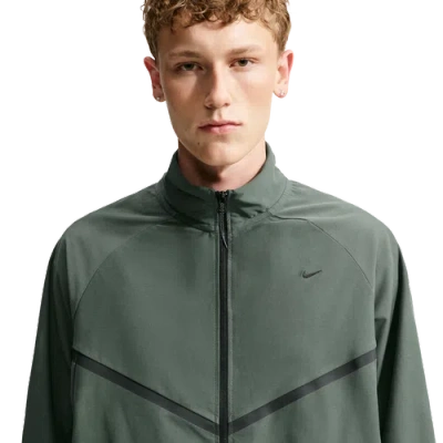 Nike Mens Tech Shori Knit Track Jacket In Green