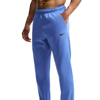 Nike Mens Therma Fleece Regular Pant In Blue