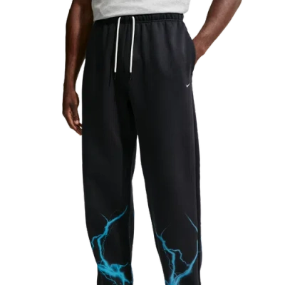 Nike Mens Therma-fit Standard Issue Open Hem Pant In Black