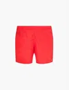 Nike Mens  Essential 5in Volley Drawstring Swim Shorts In Red