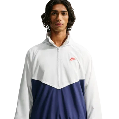 Nike Mens Windrunner Lightweight Hz Jacket In White