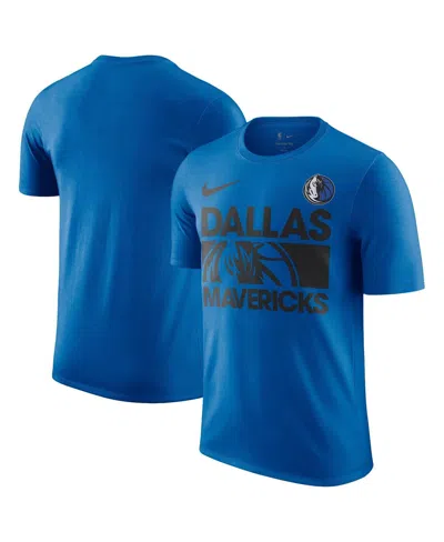NIKE MEN'SÂ ROYAL DALLAS MAVERICKS COURTSIDE THIS IS OUR YEAR T-SHIRT