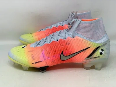 Pre-owned Nike Mercurial Dream Speed Superfly 8 Elite Fg Soccer Cleats, Size 10 Cv0959-108 In Red