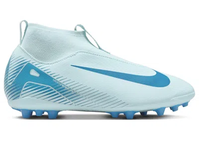 Pre-owned Nike Mercurial Superfly 10 Academy Ag Sneakers In Glacier Blue/blue Orbit