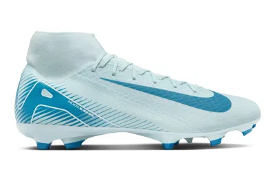 Pre-owned Nike Mercurial Superfly 10 Academy Mg Glacier Blue Blue Orbit In Glacier Blue/blue Orbit