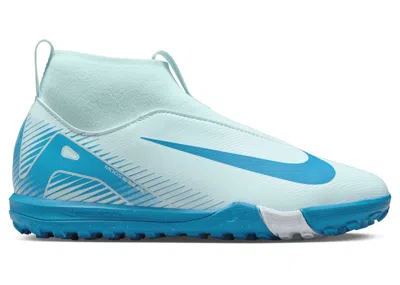 Pre-owned Nike Mercurial Superfly 10 Academy Tf Sneakers In Glacier Blue/blue Orbit