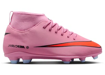 Pre-owned Nike Mercurial Superfly 10 Club Mg Scary Good Pack Sneakers In Magic Flamingo/total Crimson/black In Multi
