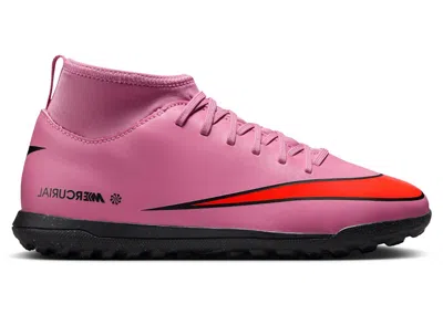Pre-owned Nike Mercurial Superfly 10 Club Tf Scary Good Pack Sneakers In Magic Flamingo/total Crimson/black In Multi