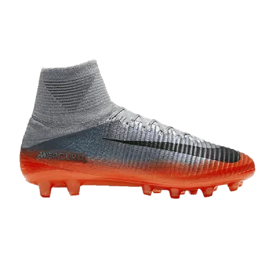 Pre-owned Nike Mercurial Superfly 5 Ag-pro Soccer Cleat In Grey