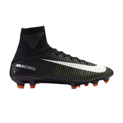 Pre-owned Nike Mercurial Superfly 5 Fg 'black Green' | Men's Size 10