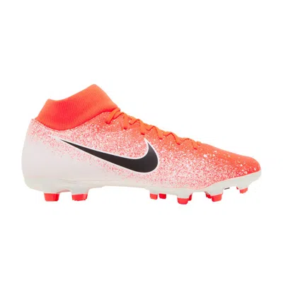 Pre-owned Nike Mercurial Superfly 6 Academy Fg Mg 'hyper Crimson White' | Orange | Men's Size 8