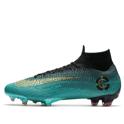 Nike Mercurial Superfly 6 Elite Cr7 Fg 'green Black Gold'