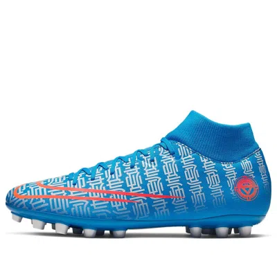 Nike Mercurial Superfly 7 Academy Cr7 Ag Artificial Grass C 'blue White'