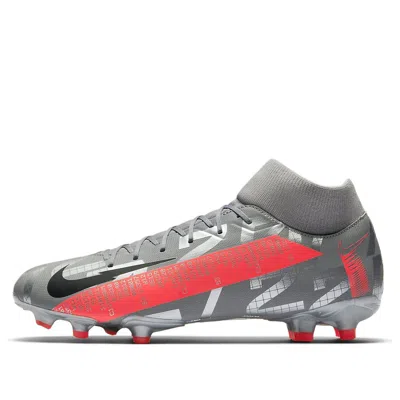 Nike Mercurial Superfly 7 Academy Mg 'metallic Grey Crimson'