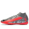 Nike Mercurial Superfly 7 Academy Tf Turf 'grey Red'
