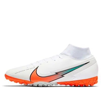Nike Mercurial Superfly 7 Academy Tf 'white Crimson Jade'