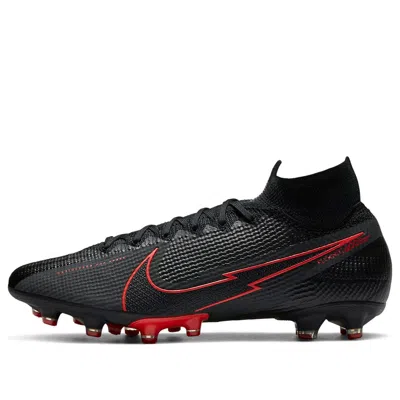 Nike Mercurial Superfly 7 Elite Ag Pro 'black Chile Red'