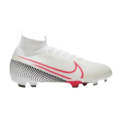 Pre-owned Nike Mercurial Superfly 7 Elite Fg Gs 'white Crimson' | Kid's Size 4