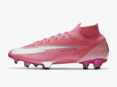 Pre-owned Nike Mercurial Superfly 7 Elite Fg Mbappe Rosa Size 8 Us Db5604 611 In Pink