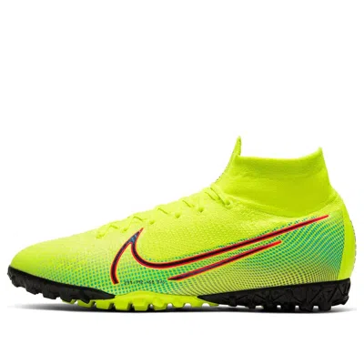 Nike Mercurial Superfly 7 Elite Mds Tf Turf 'yellow Green'