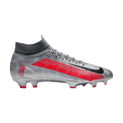 Pre-owned Nike Mercurial Superfly 7 Pro Fg 'metallic Grey Crimson'