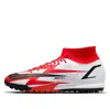 Nike Mercurial Superfly 8 Academy Cr7 Tf Turf 'red Black White'