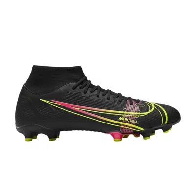 Pre-owned Nike Mercurial Superfly 8 Academy Mg 'black Cyber'