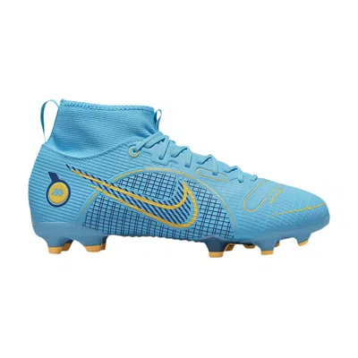 Pre-owned Nike Mercurial Superfly 8 Academy Mg Gs 'blueprint Pack' | Kid's Size 6