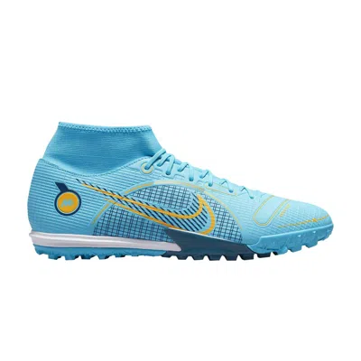 Pre-owned Nike Mercurial Superfly 8 Academy Tf 'chlorine Blue'