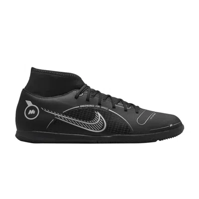 Pre-owned Nike Mercurial Superfly 8 Club Ic 'black Metallic Silver'