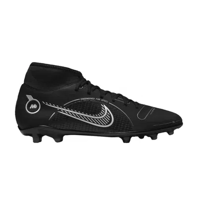 Pre-owned Nike Mercurial Superfly 8 Club Mg 'black Medium Ash'