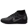Nike Mercurial Superfly 8 Club Tf 'black Metallic Silver'