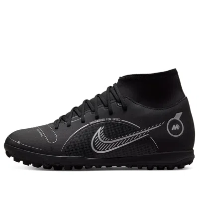 Nike Mercurial Superfly 8 Club Tf 'black Metallic Silver'