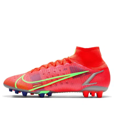 Nike Mercurial Superfly 8 Elite Ag Artificial Grass 'red Neon Green'