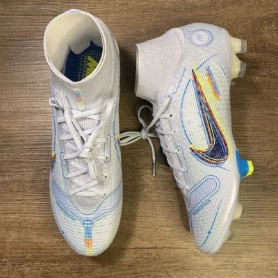 Pre-owned Nike Mercurial Superfly 8 Elite Fg "progress Pack" Men's Size 9.5 Dj2839-054 In Gray