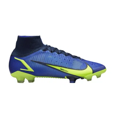 Pre-owned Nike Mercurial Superfly 8 Elite Fg 'recharge Pack' In Blue