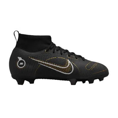 Pre-owned Nike Mercurial Superfly 8 Pro Fg Gs 'black Cave Stone' | Kid's Size 4