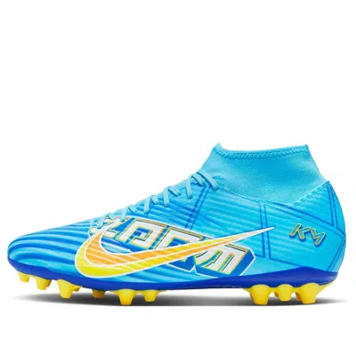 Nike Mercurial Superfly 9 Academy Km Ag 'blue Artificial Ground'